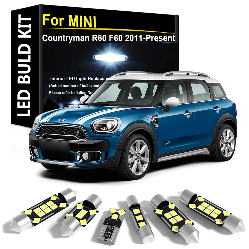 

Car Interior Light LED For MINI Countryman R60 F60 2011 2012 2013 2014 2015 2016 2017 2018 2019 2020 2021 2022 2023 2024 Canbus