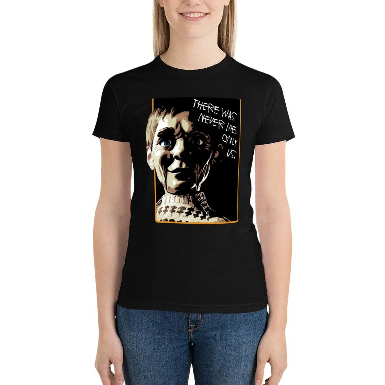 

Ventriloquist T-Shirt kawaii clothes funny shirts graphic tees cropped t shirts for Women