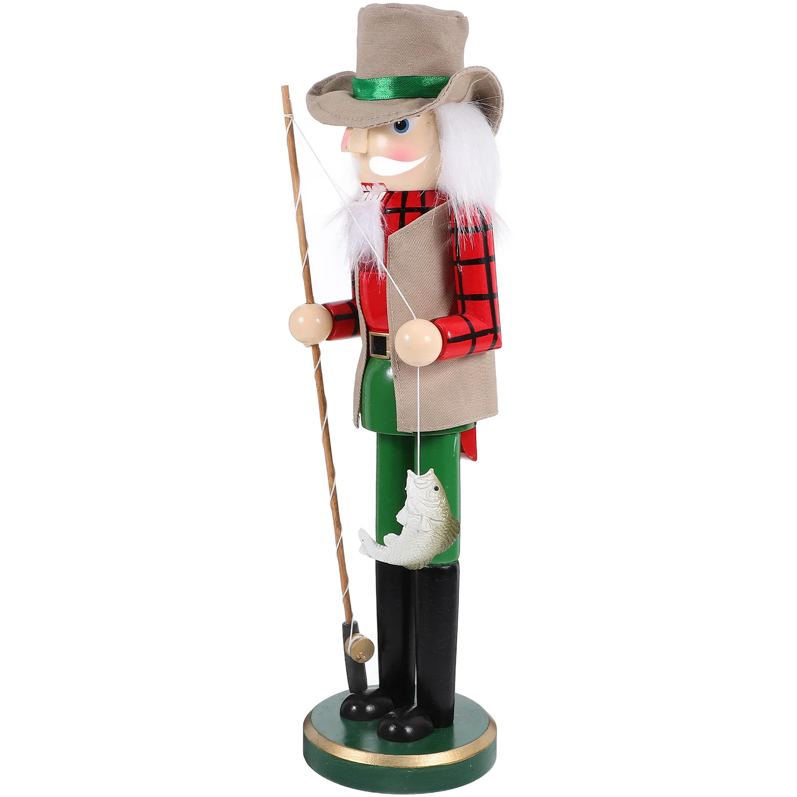 

Wooden Nutcracker Statue Festive Xmas Decoration Christmas Nutcracker Decor Holiday Table Ornament Home Decor Xmas Nutcrackers