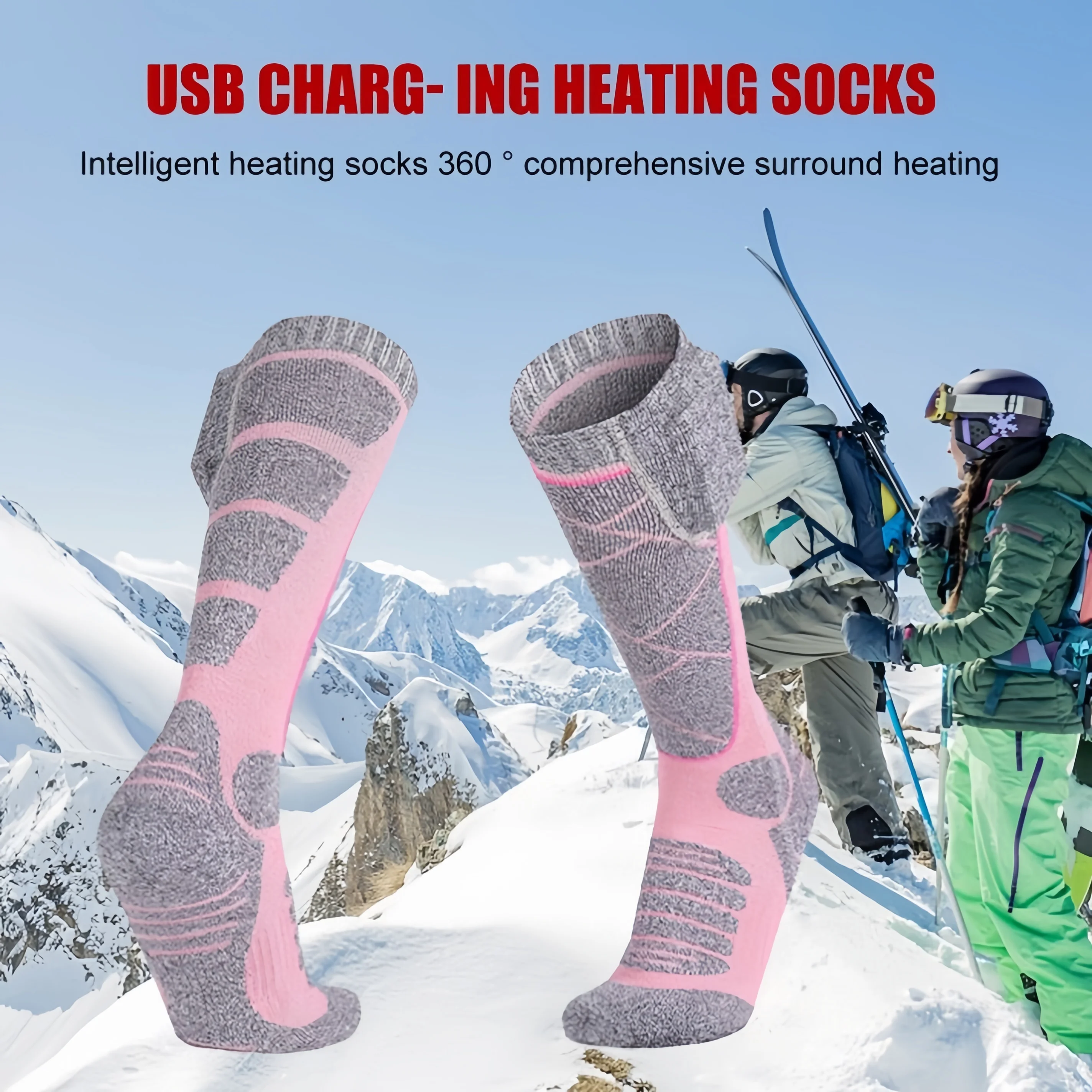 

Knitted Christmas Stocking For Women ActivitiesMen Winter Pair Outdoor A Winter Sports Tights Women Control Top Skiing