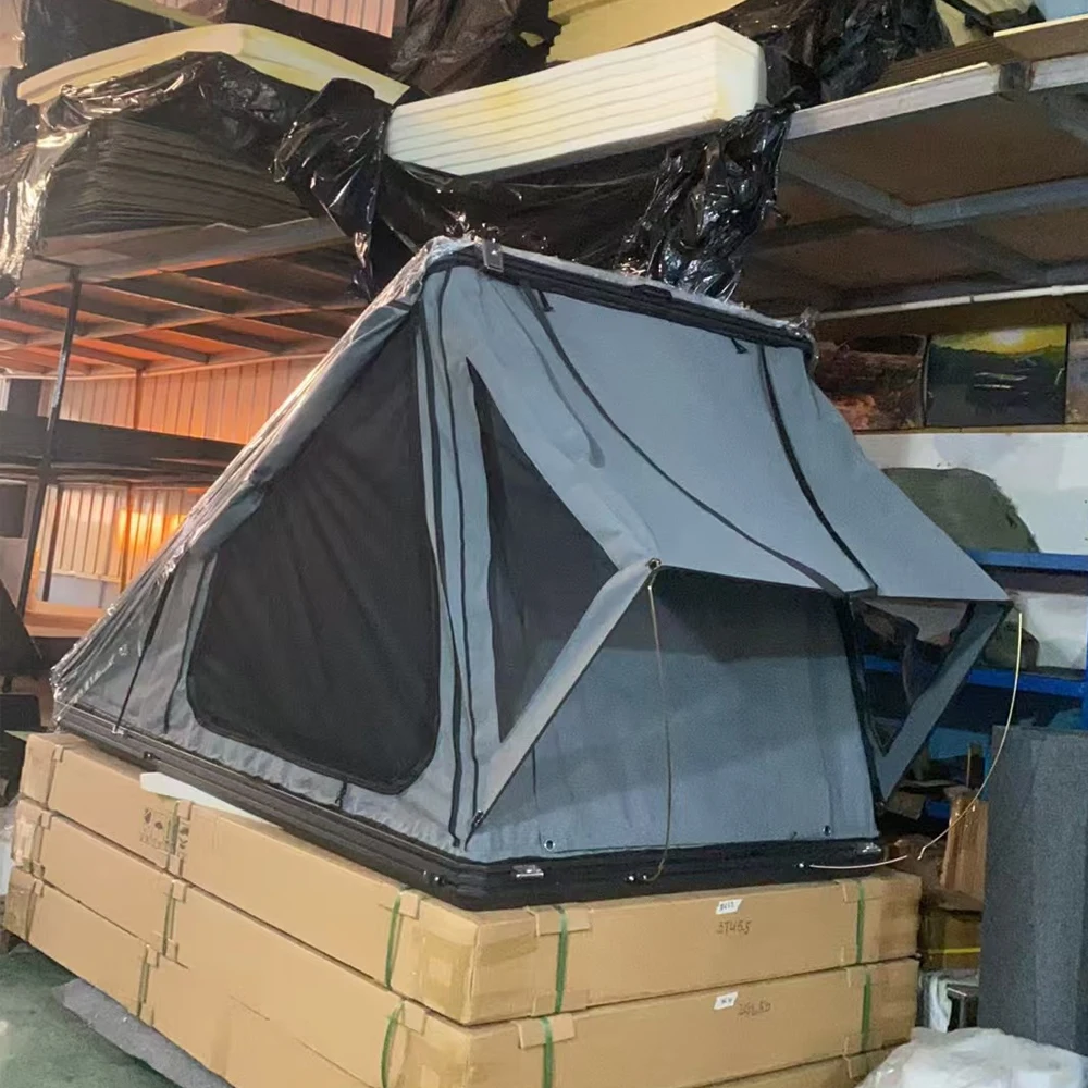 Optional Zipper Winter Liner with Stainless Hardware, 4 Season Wedge Camper Shell Roof Top Tent