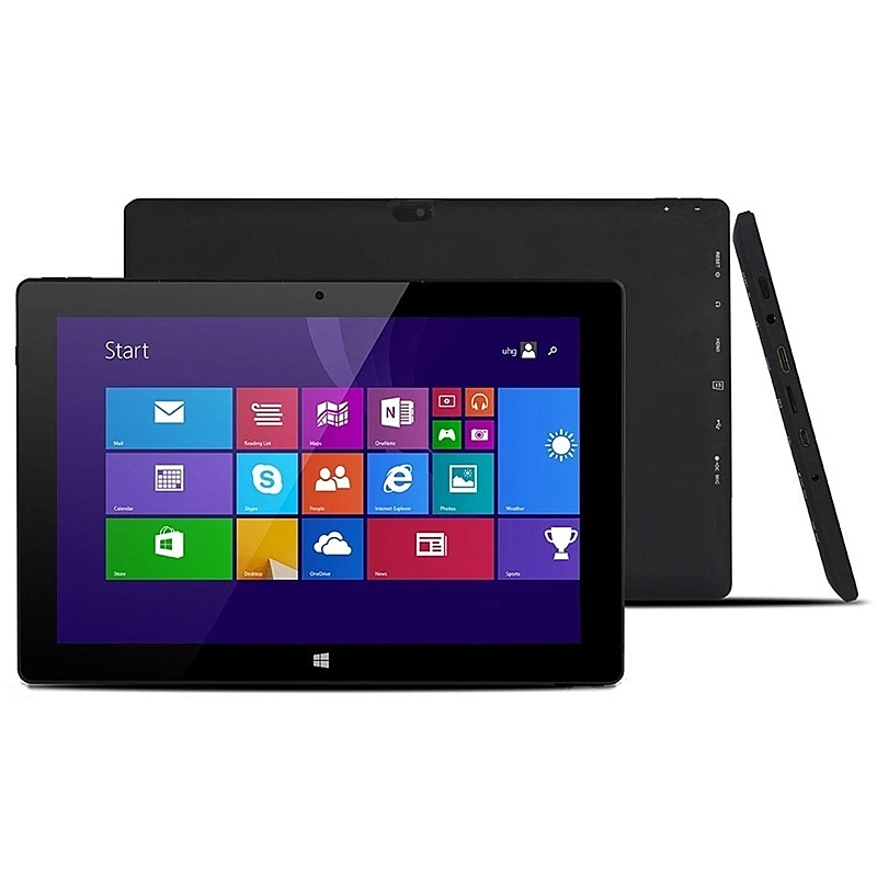 Tablet PC LT1067 2024 inci, penjualan 10.1 2in 1 Tablet PC Windows 8.1 WIFI 1GB DDR + 32GB 1280x800 IPS Dual kamera Quad Core Z3735G 1.33G