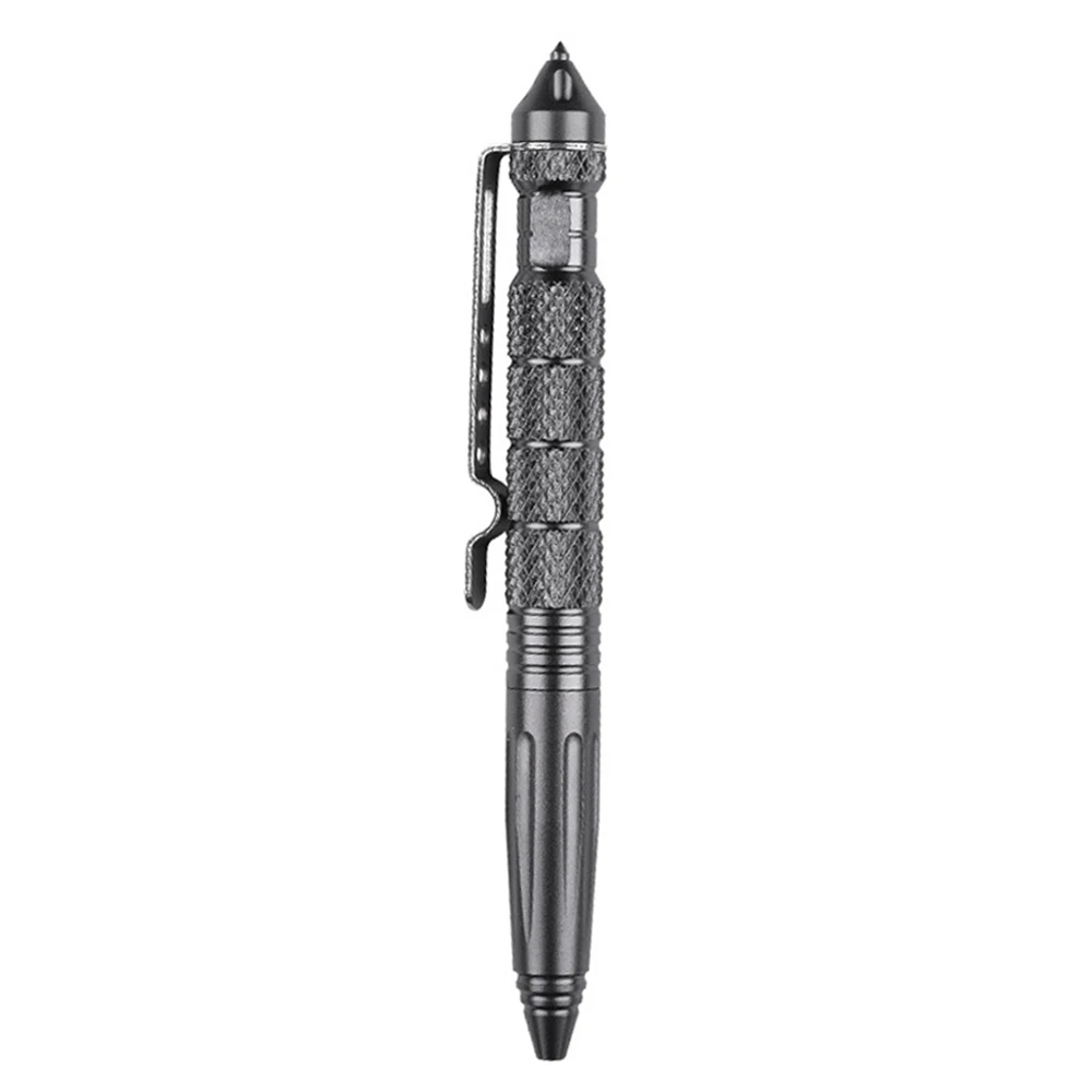 Metal Color Tactical Defense Pen, School Student Office Ballpoint Pens, Multipurpose Tool, Self Defense Gel Pen, High Quality