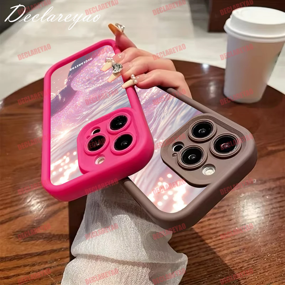 DECLAREYAO Matte Light Slim TPU Soft Coque Untuk Redmi 12 Prime K40S A5 K Speed Note 11T 14R 60 8 13R K60 SE Case Cover Tahan Guncangan