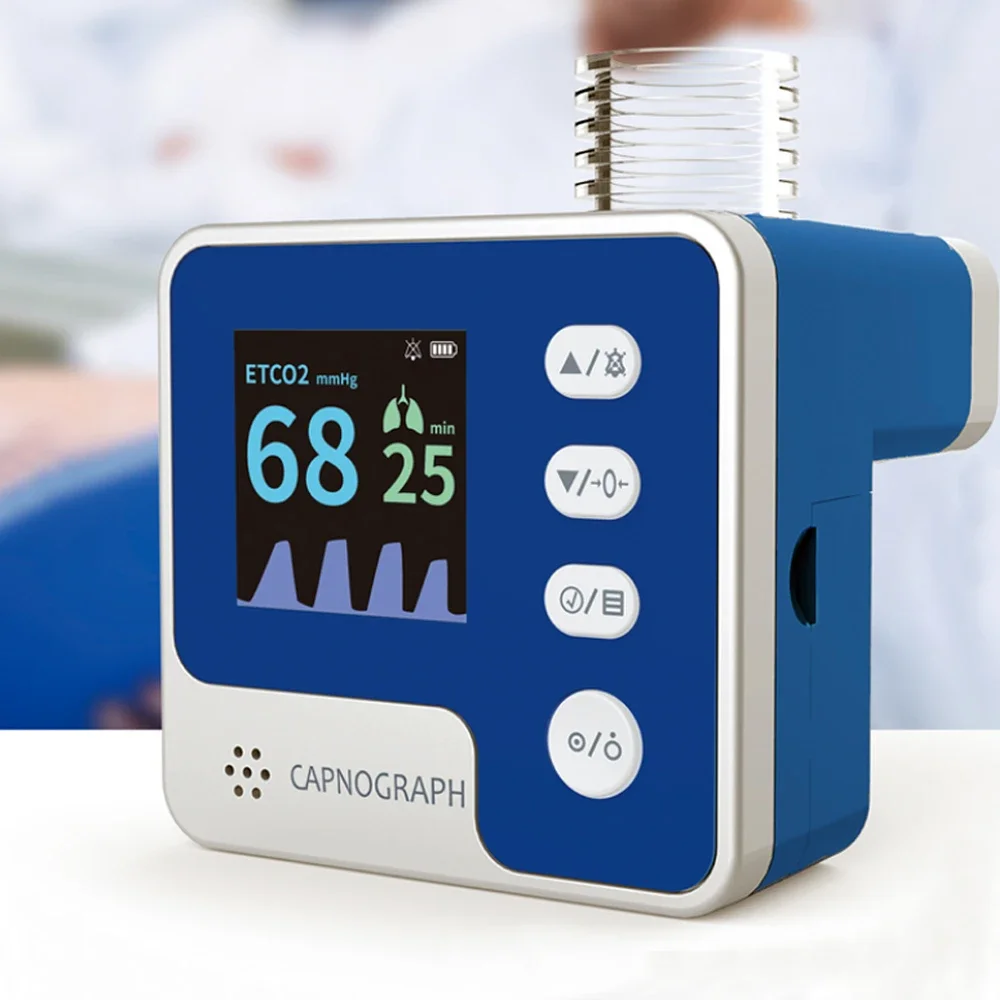 Veterinary Instrument Capnograph Etco2 Vital Sign Monitor For Pet