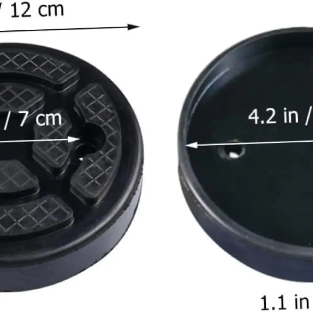 Universal Automotive Rubber Jack Pad Pinch Weld Protector Frame Rail Guard For Car Garage Repair Equipment Accessory