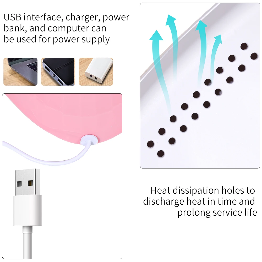 LINMANDA-مجفف الأظافر المحترف بالأشعة فوق البنفسجية ، آلة العلاج بالضوء ، USB ، مصباح تجفيف طلاء الهلام ، أداة تجميل الأظافر ، معدات الصالونات ، 18 UV ، 54W