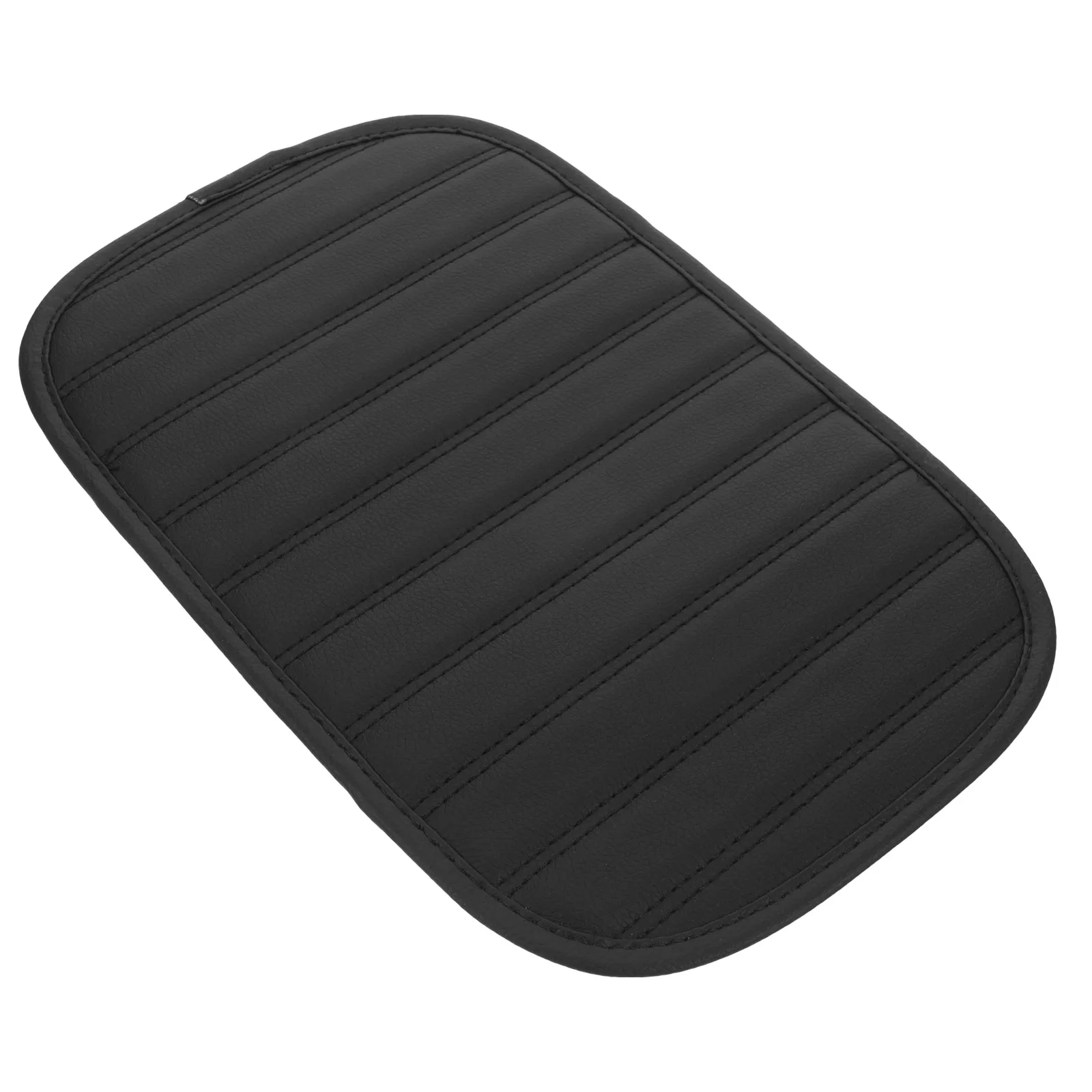 

Car Armrest Black Striped Cartoon Cover Console Cushion Protective Decor Car Console Pad Use