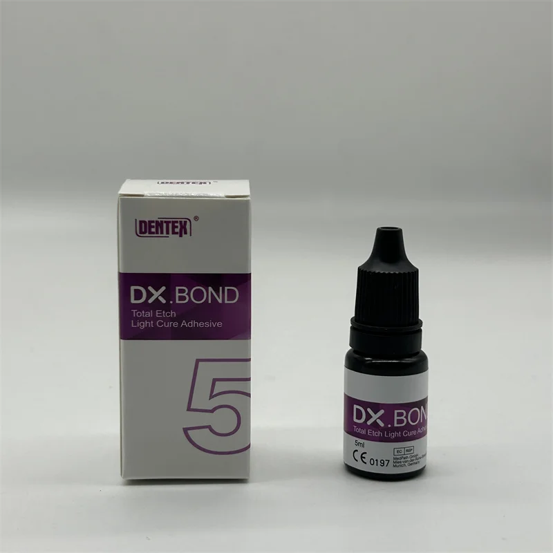 오리지널 DX. 본드 토탈 에칭 라이트 큐어 접착제, 5 개, 5ml