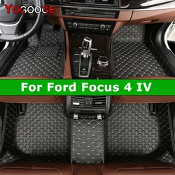 YOGOOGE Custom Car Floor Mats For Ford Focus MK4 2019-2023 Auto Carpets Foot Coche Accessorie