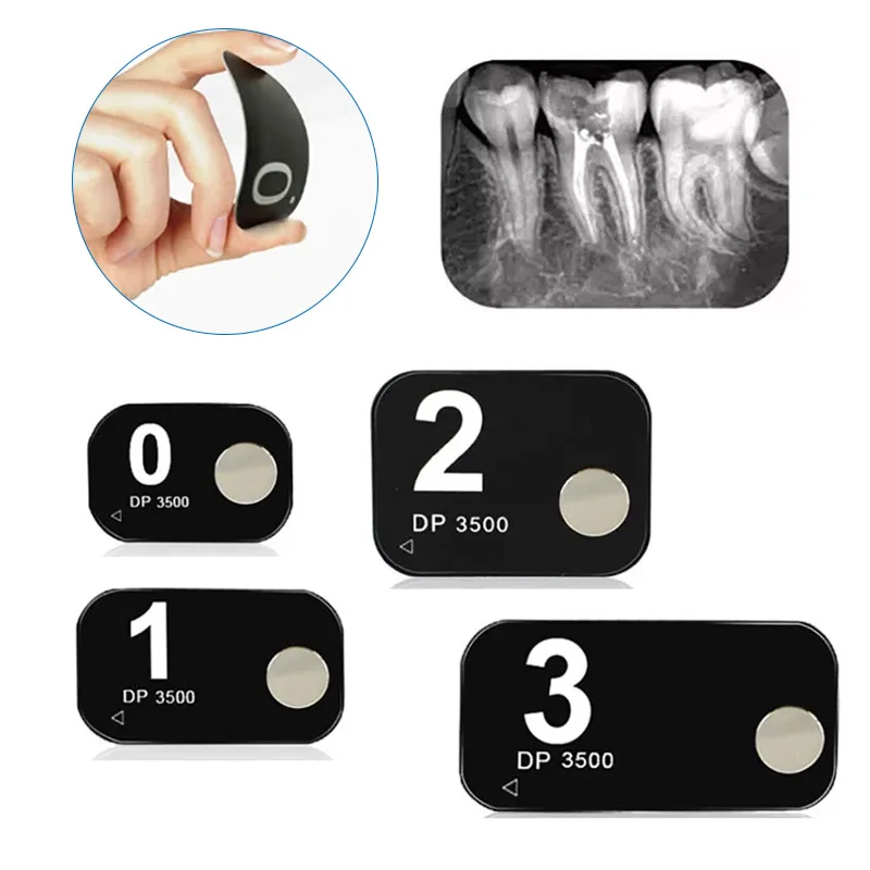 1Pcs Dental X-Ray Phosphor Plates Digital X Ray Sensor Imaging Scanner Plate Intra Oral Image Phosphor Storage Plates Dentistry
