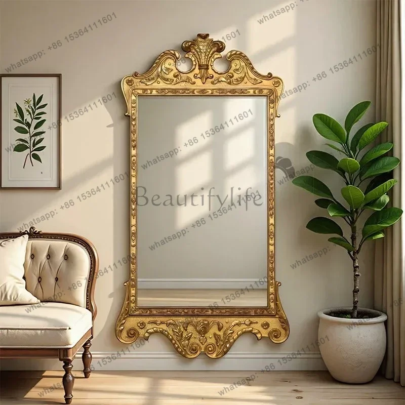 LD Bathroom Xenomorph Mirror Wall Living Room Vanity Bedroom Girls Men Long Hanging   Funky Espelhos Home Decorations