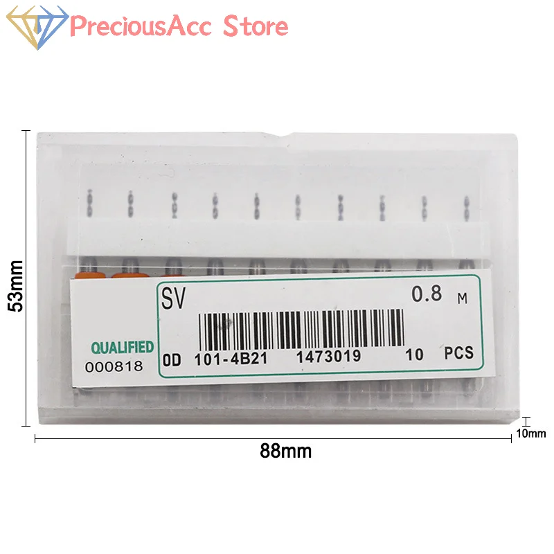 Mini set di punte da perforazione CNC per PCB per scheda di stampa per circuito stampato Punta da trapano Multi specifica Punta da trapano per PCB Micro punte da trapano