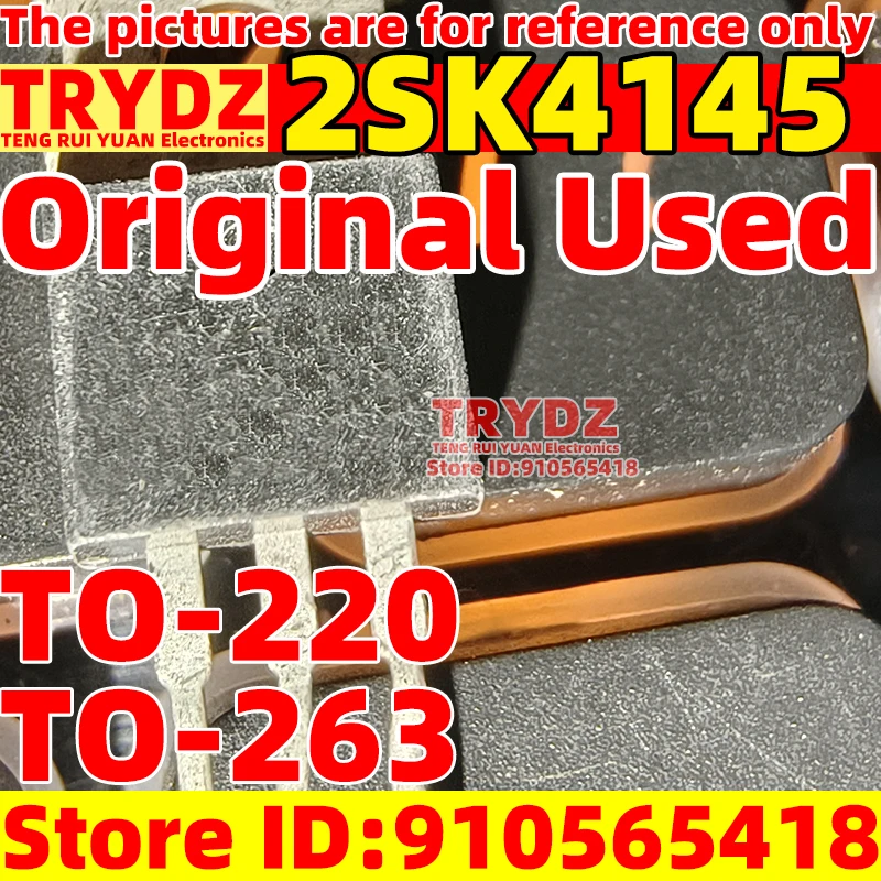 20pcs Original Used 2SK4145 K4145 TO-220 TO-263 Controller MOSFET field-effect transistor
