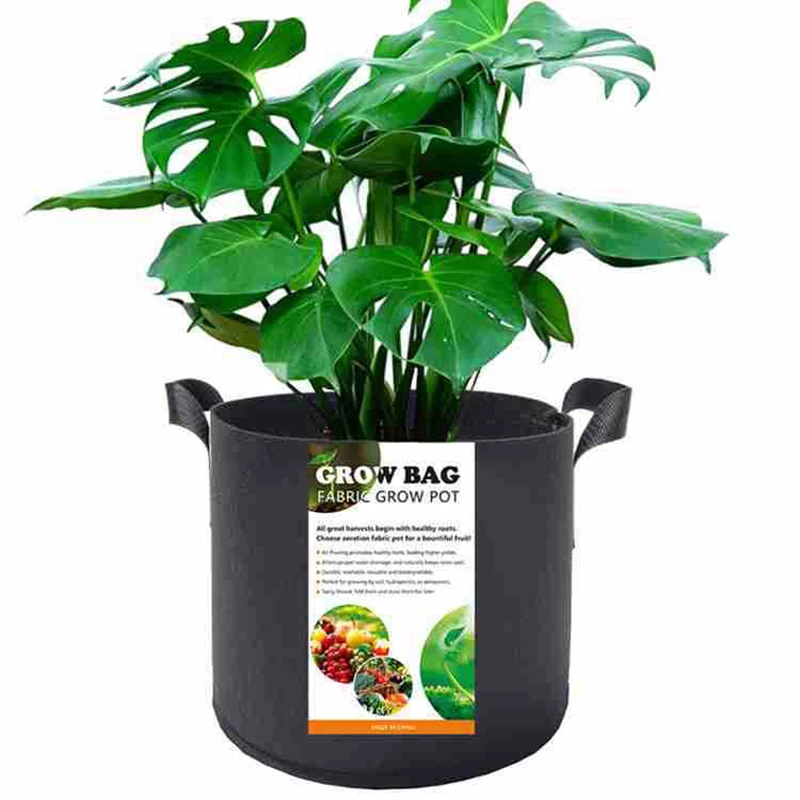 Felt Plant Cultivation Bags With Handles, Garden And Balcony Plant Growth Bags, Vegetable Plant Cultivation Bags, Potatoes, Bag