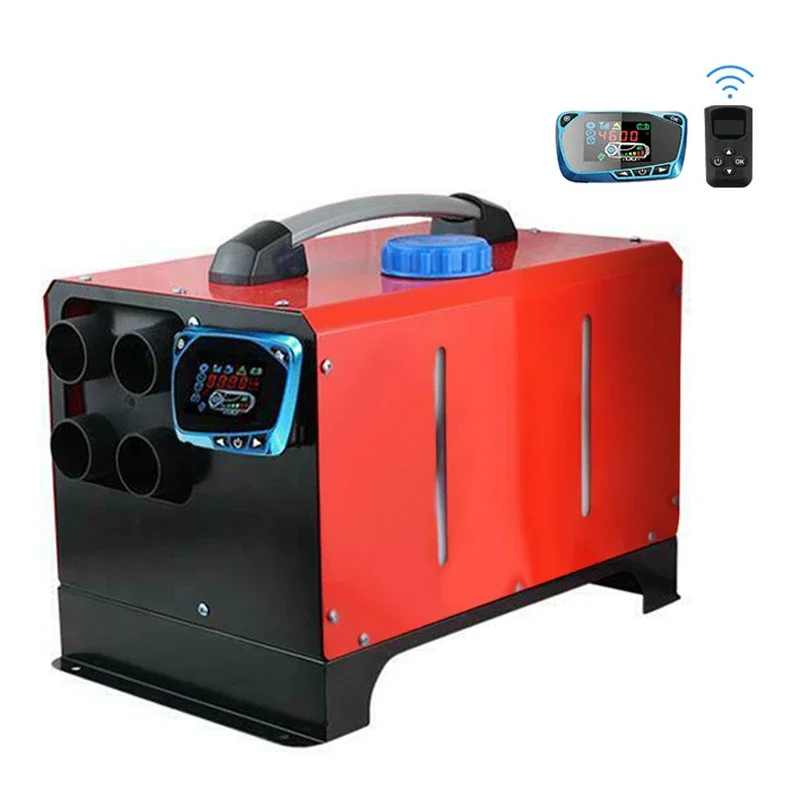 12V/24V Integrated Parking Heater 5KW Fuel Heater, Truck RV Modified Heater Remote Control Operation