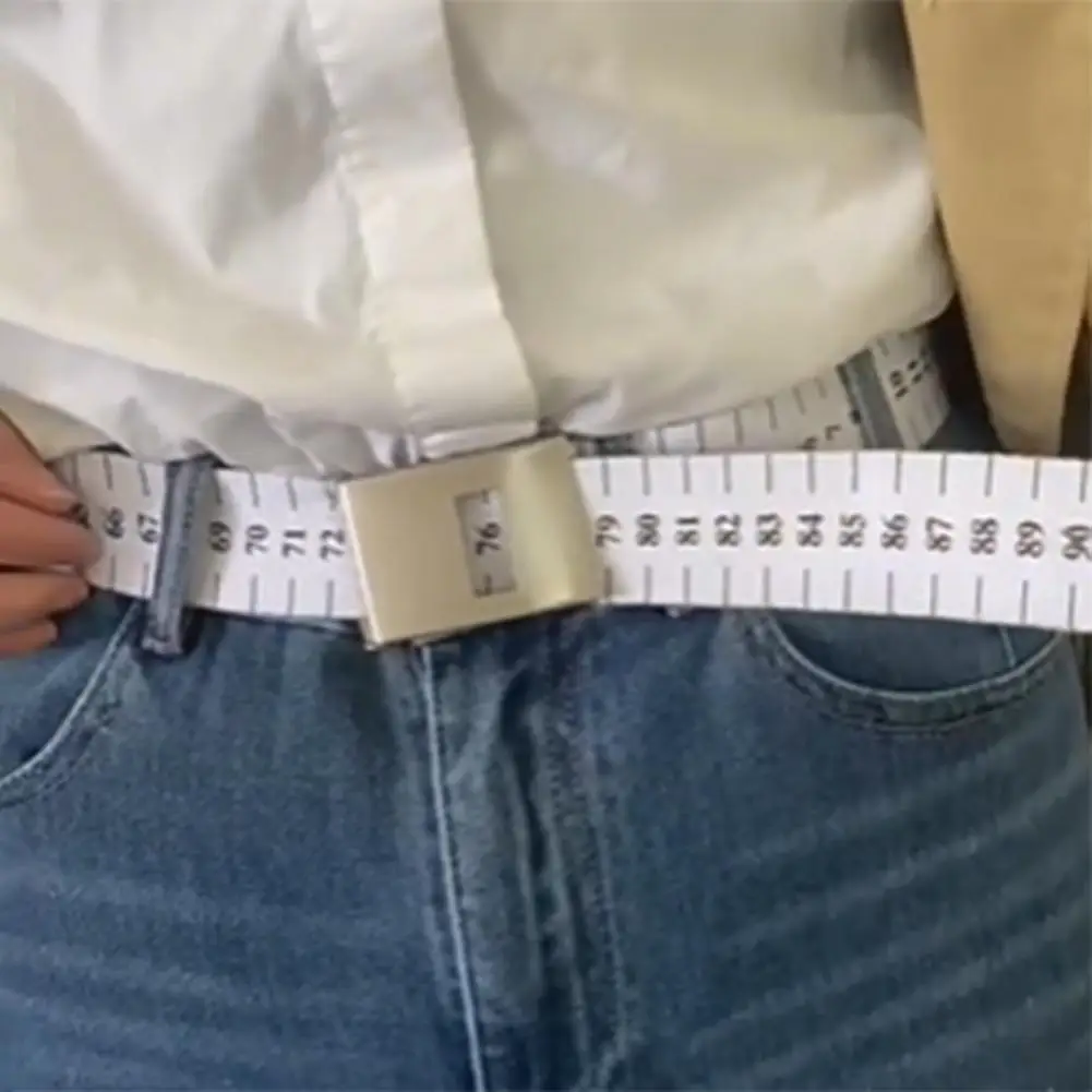 

Canvas Belt Adjustable Canvas Web Belt with Pound Shedding Scale for Unisex Waist Measurement Flip Top Buckle for Body