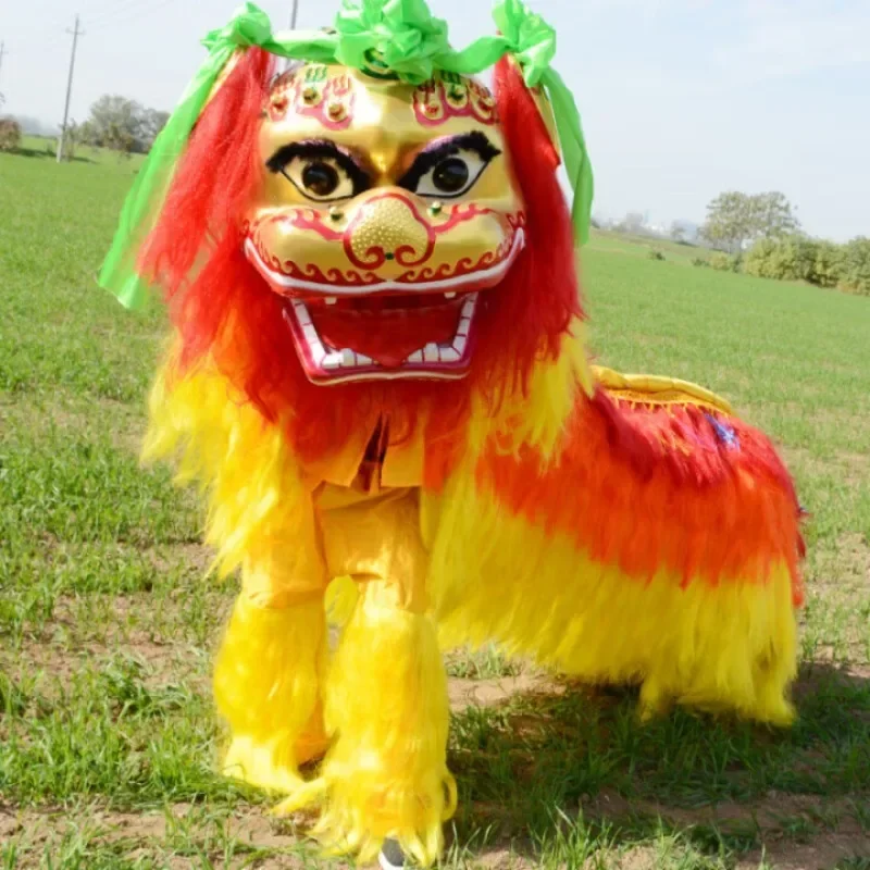 Dragon and lion dance props