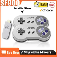2.4G Wireless Controller Handheld Game Console SF900 Video Game Console Built in 5000 SNES NES Games HDMI Video TV Game Stick