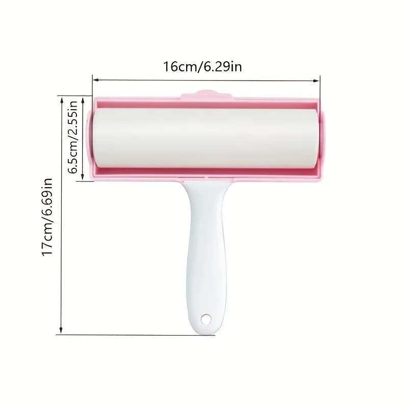Removable pet hair roller for clothes, large size, simple and convenient, powerful suction, does not damage clothes