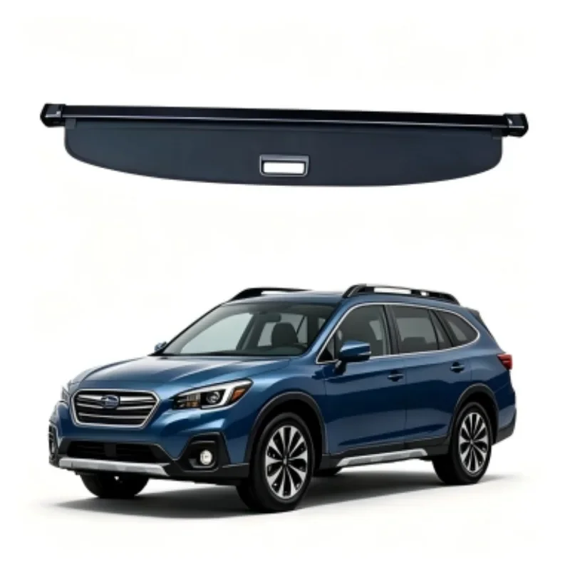 Cargo Cover Trunk Privacy Shade Rear Security Partition Anti-Theft Shield Retractable Organizer for Subaru Outback 2022-2025