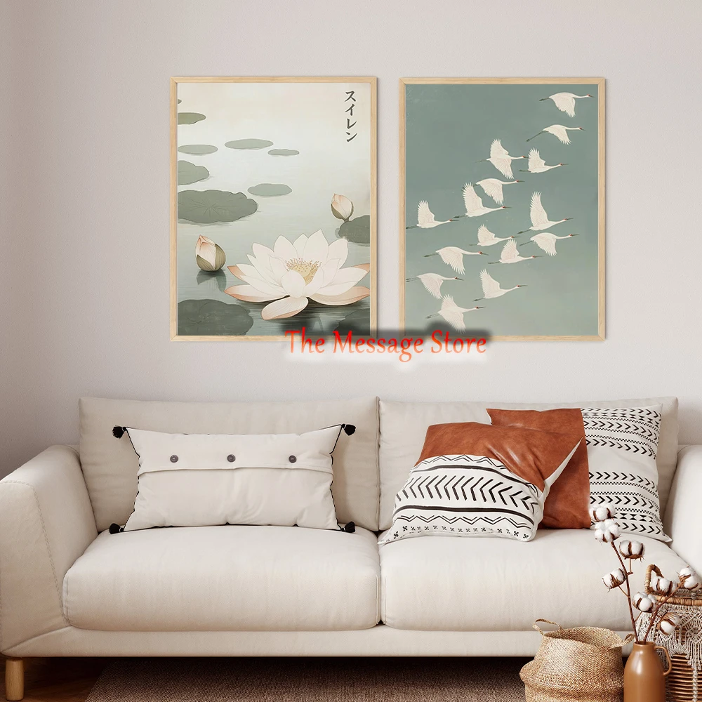 Póster Moderno de Lona con Dis - Japanese Zen Lifestyle reseña y precio