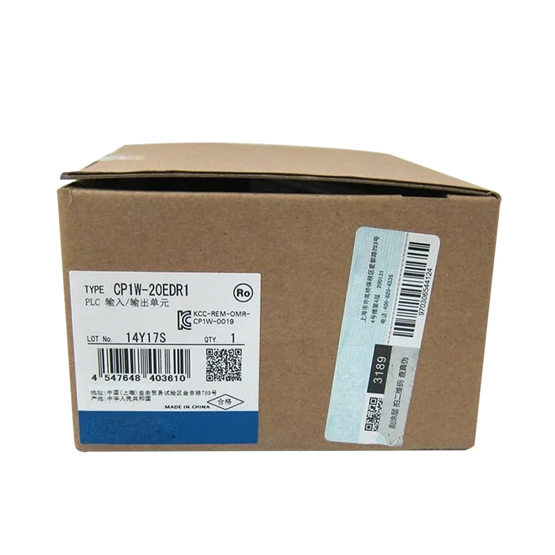 

Spot Stock Products CP1W-20EDR1 Programmable Controller Module Brand New Original Technical Support Available Plc Controller