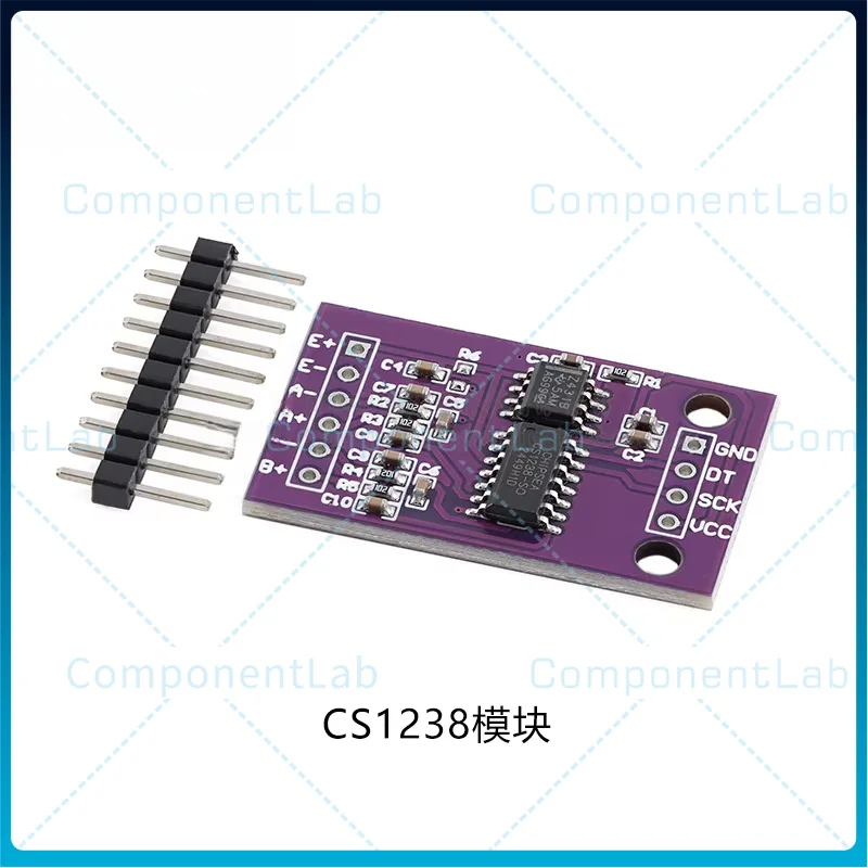 3-10pcs CS1237/1238 24-Bit Analog-to-Digital Converter (ADC) Module On-Board TL431 Reference Chip Load Cell