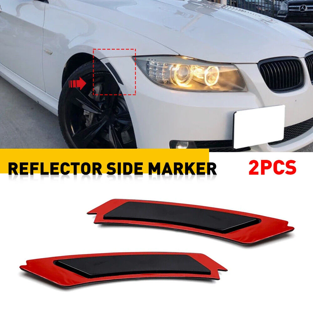 ควันด้านหน้ากันชนด้านข้าง Marker สำหรับ BMW E90 E91 LCI 2009-2011