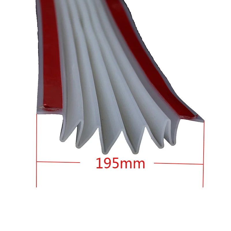 Protecteur de Charnière de Porte de Sécurité pour Enfant, Couverture Anti-Pincement, Bancs en Silicone, Bande de Bord Pliable pour Armoire