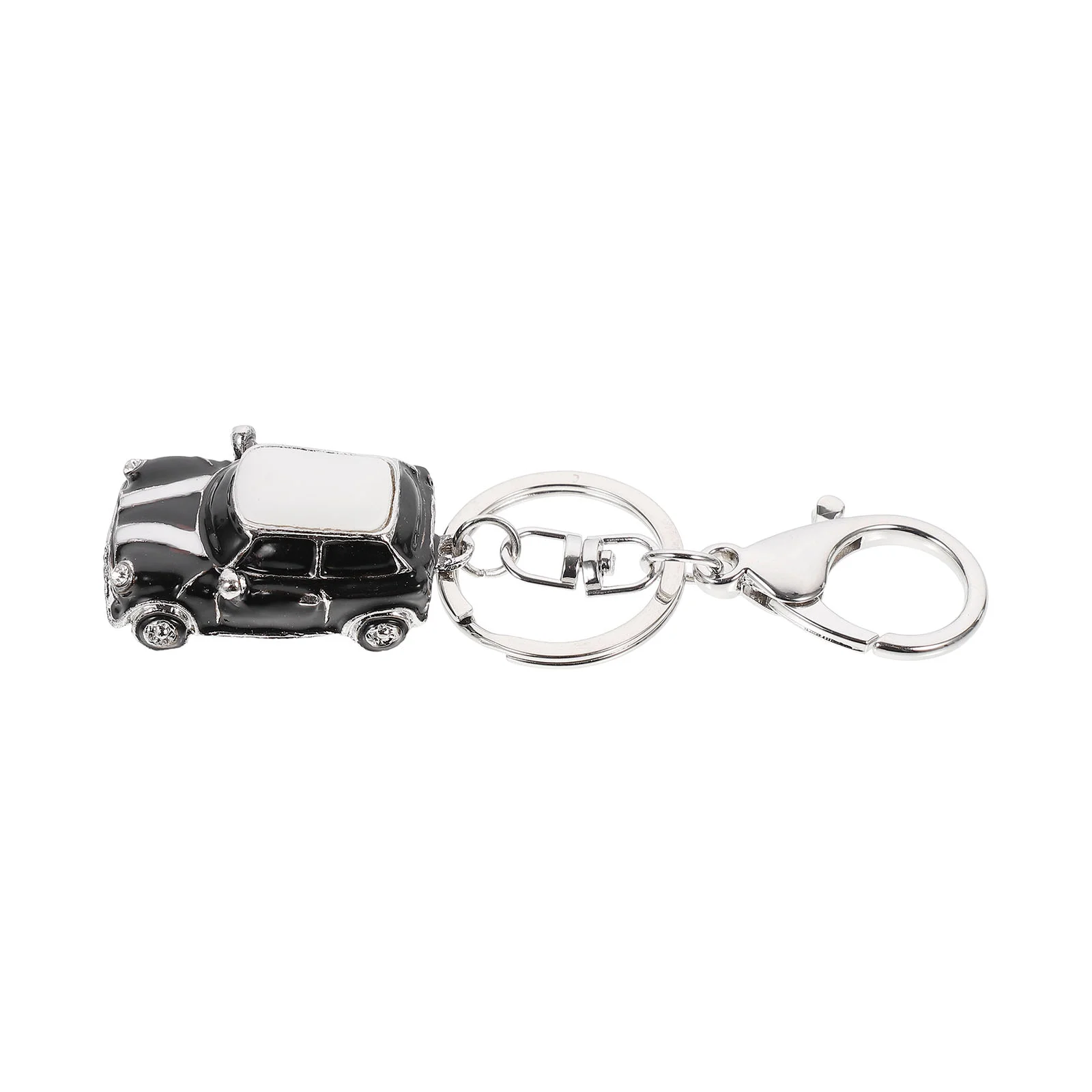 Charm Car Key Chain Women's While Wallet Cute Keychain Aluminum Alloy Mini Hanging Decor