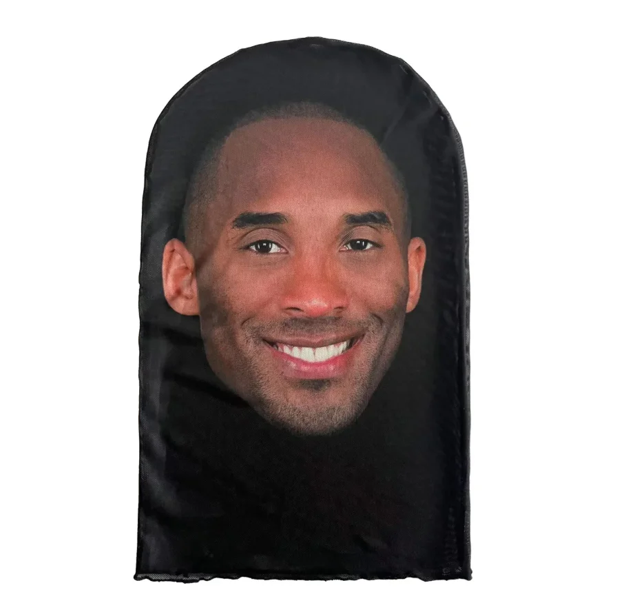3D-Gedruckte Prominenten-Vollkopfmaske Lustige Elastische Netzmaske Cosplay-Kopfbedeckung für Partys Simulations-Modehut Kopfbedeckung