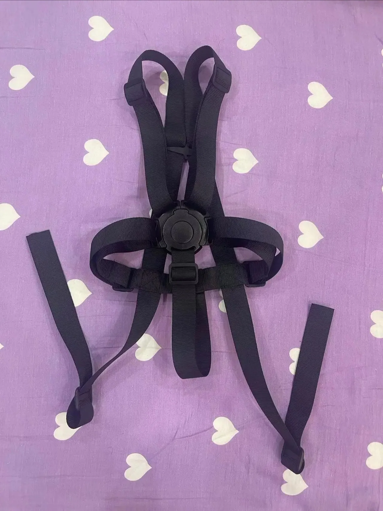 Cinto de segurança para cadeira de crescimento, arnês de 5 pontos para stokke tripp trap, cadeira de jantar para bebês, cinto de segurança de cinco pontos