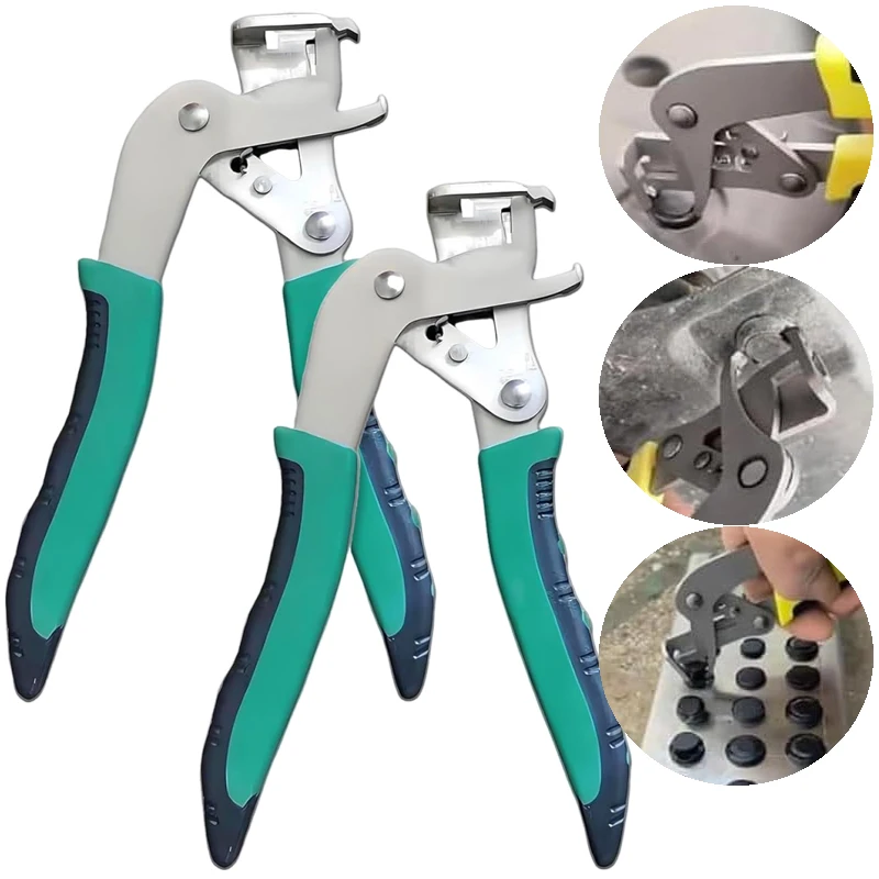 

Многофункциональный инструмент для снятия автомобильных зажимов, зажимы и заклепки для удаления крепежных деталей, инструмент для снятия карабина, плоскогубцы, отвертка