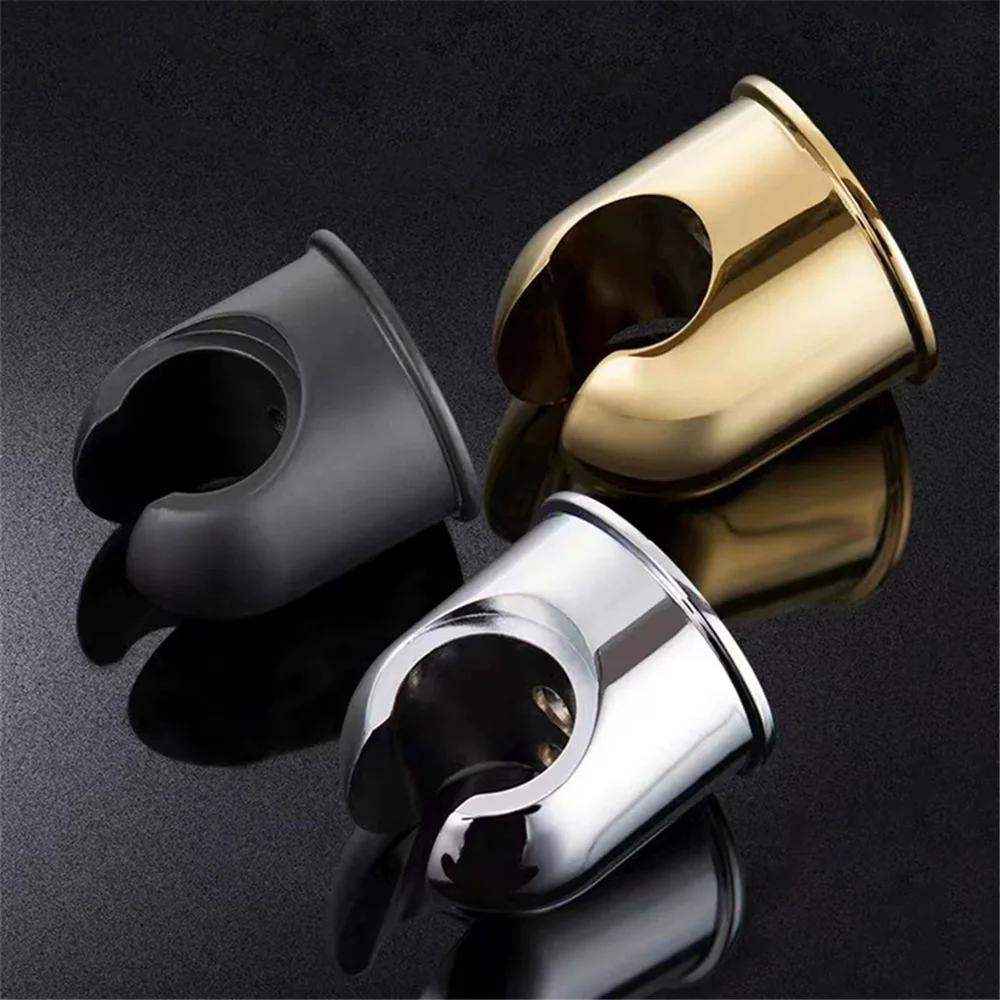 

Золотой/хромированный/черный латунный ручной держатель для душевой лейки для ванной комнаты, кронштейн для оборудования для ванной комнаты, аксессуар, настенный крючок