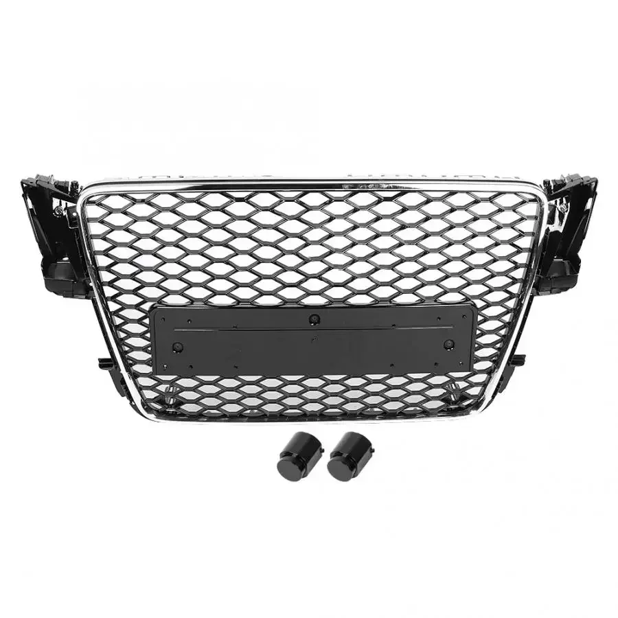 

Honeycomb Grill Front Hood Grille Car Front Bumper Grill Center Grille for RS5 Grill for A5/S5 B8 2008-2011