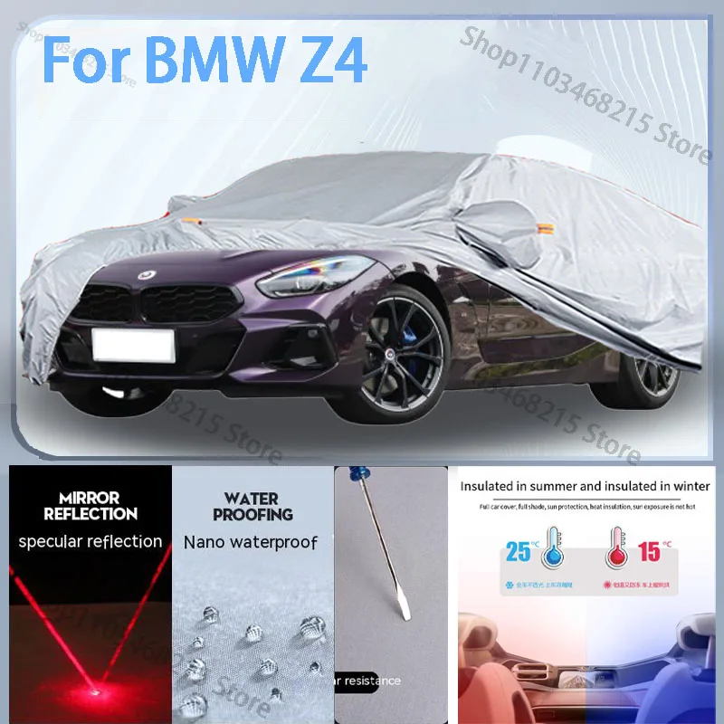 

For BMW Z4 Full Car cover with UV protection and Winter Insulation roles,Rainproof,Snowproof Ati-frost properties.