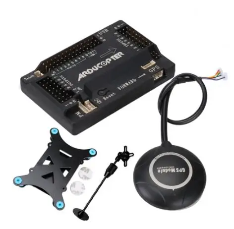 

APM2.8 APM 2.8 flight controller Ardupilot +7M GPS built-in compass +gps stand+shock absorber for RC Quadcopter Multicopter