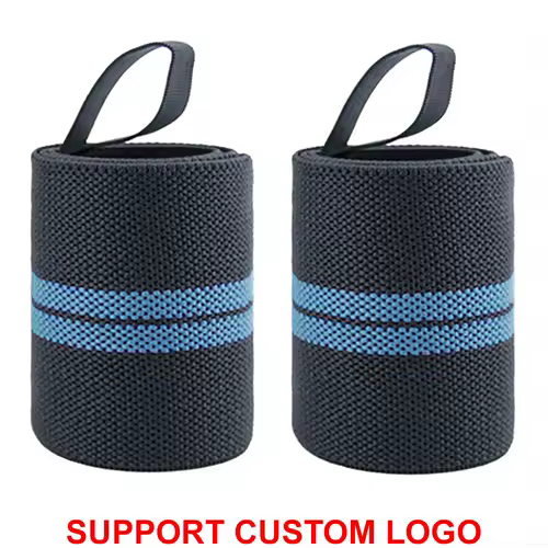1 Pair Wristband Wrist Support Brace Straps Extra Strength Weight Lifting Wrist Wraps Bandage Fitness Gym Training Custom Logo - Image 17