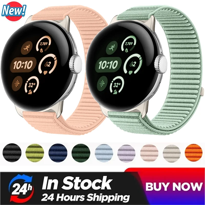 �y�Z�[�����zGoogle Pixel Watch 4-3-2-1�p�E�F�[�u�i�C�������[�v�X�g���b�v�A�I���W�i���o���h�X�|�[�c�u���X���b�g�AGoogle Pixel Watch 4/3 41mm 45mm���X�g�o���h