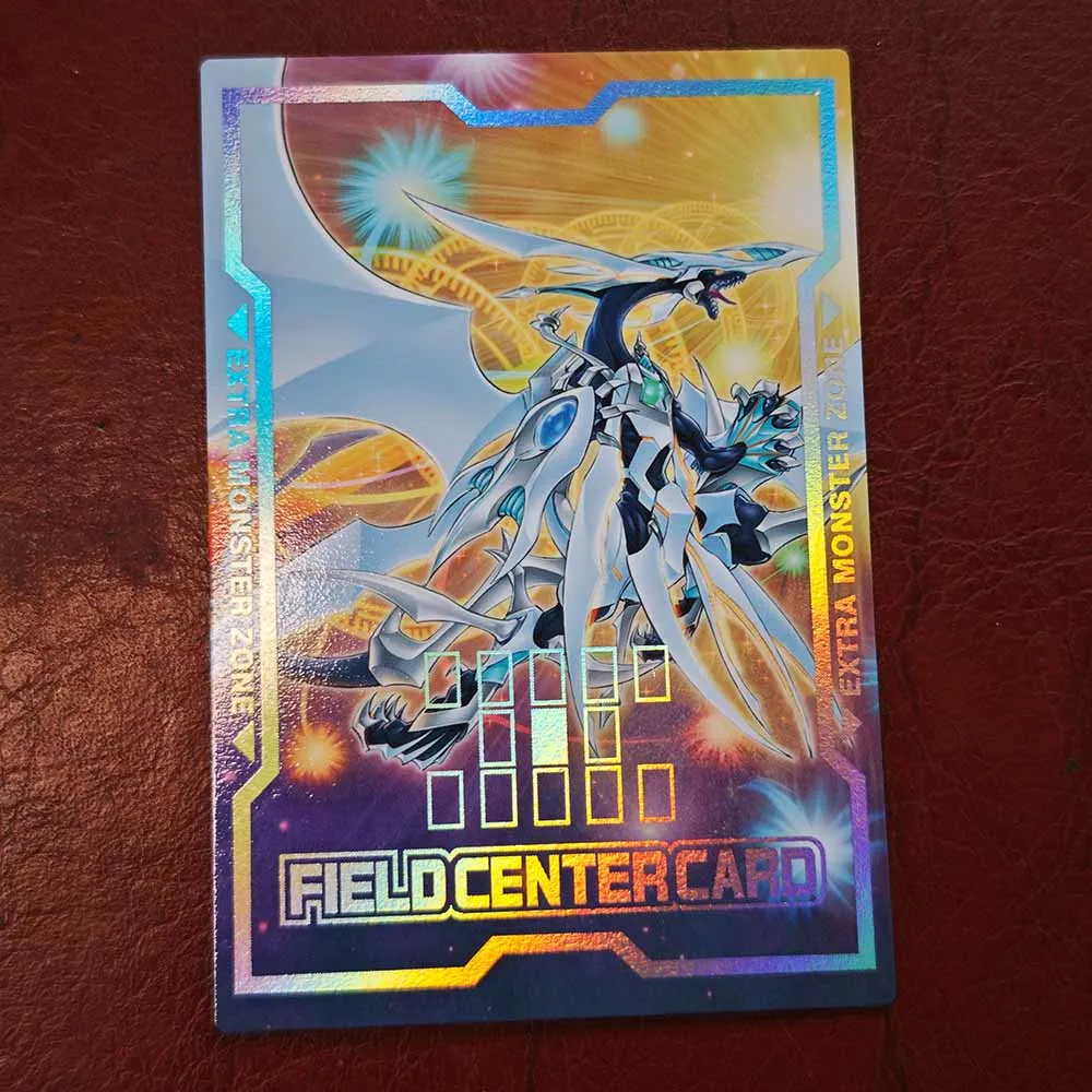 Yu-Gi-Oh DIY Blue Eyes White Dragon Diabellstar the Black Witch Ash Blossom Collectible Cards Textured Refraction Rainbow Flash