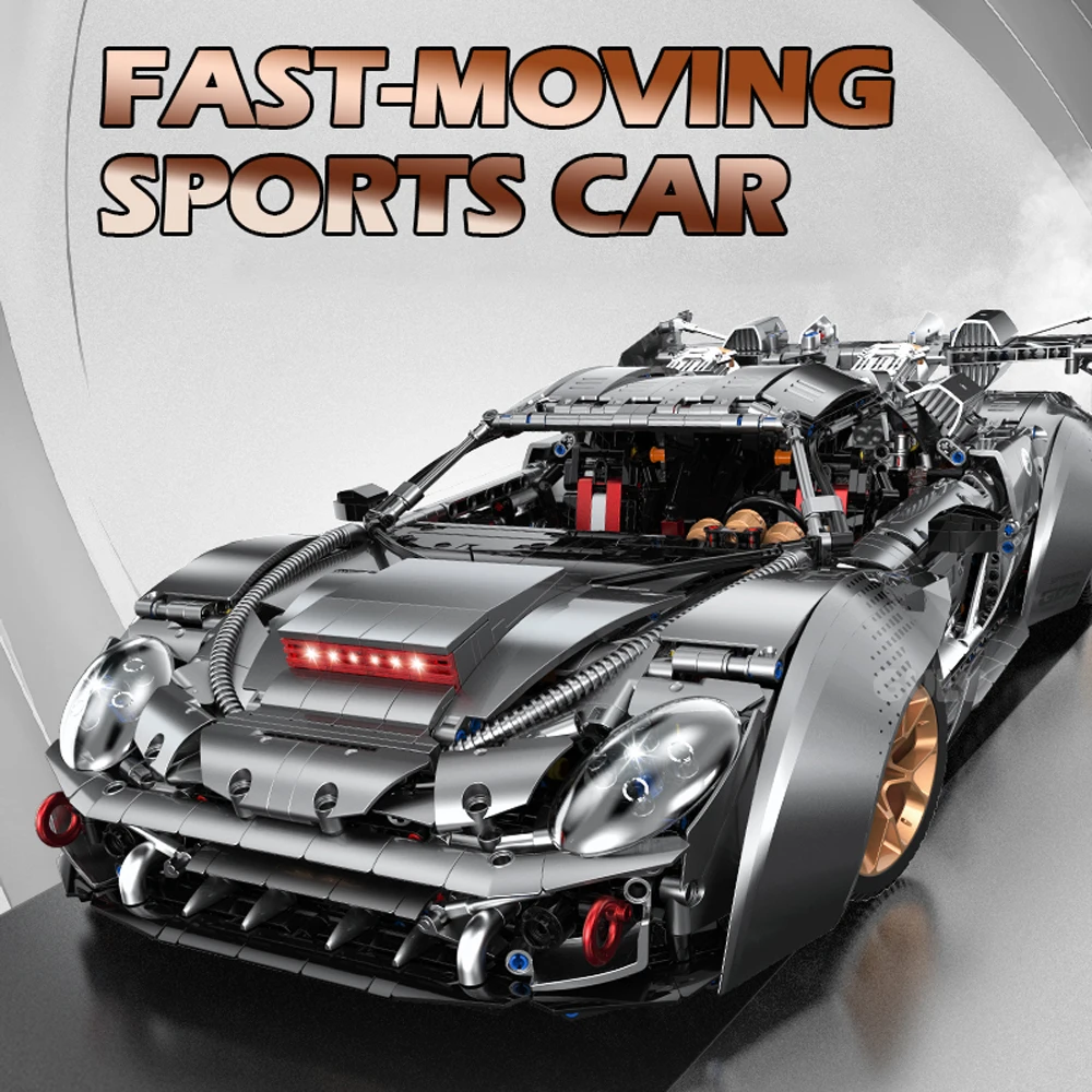 1:8 Formaat High-Tech 918 Sportwagen Model Bouwstenen Technische Bakstenen Grote Rc Auto Bureau Decoratie Montage Speelgoed Voor Kinderen Cadeau