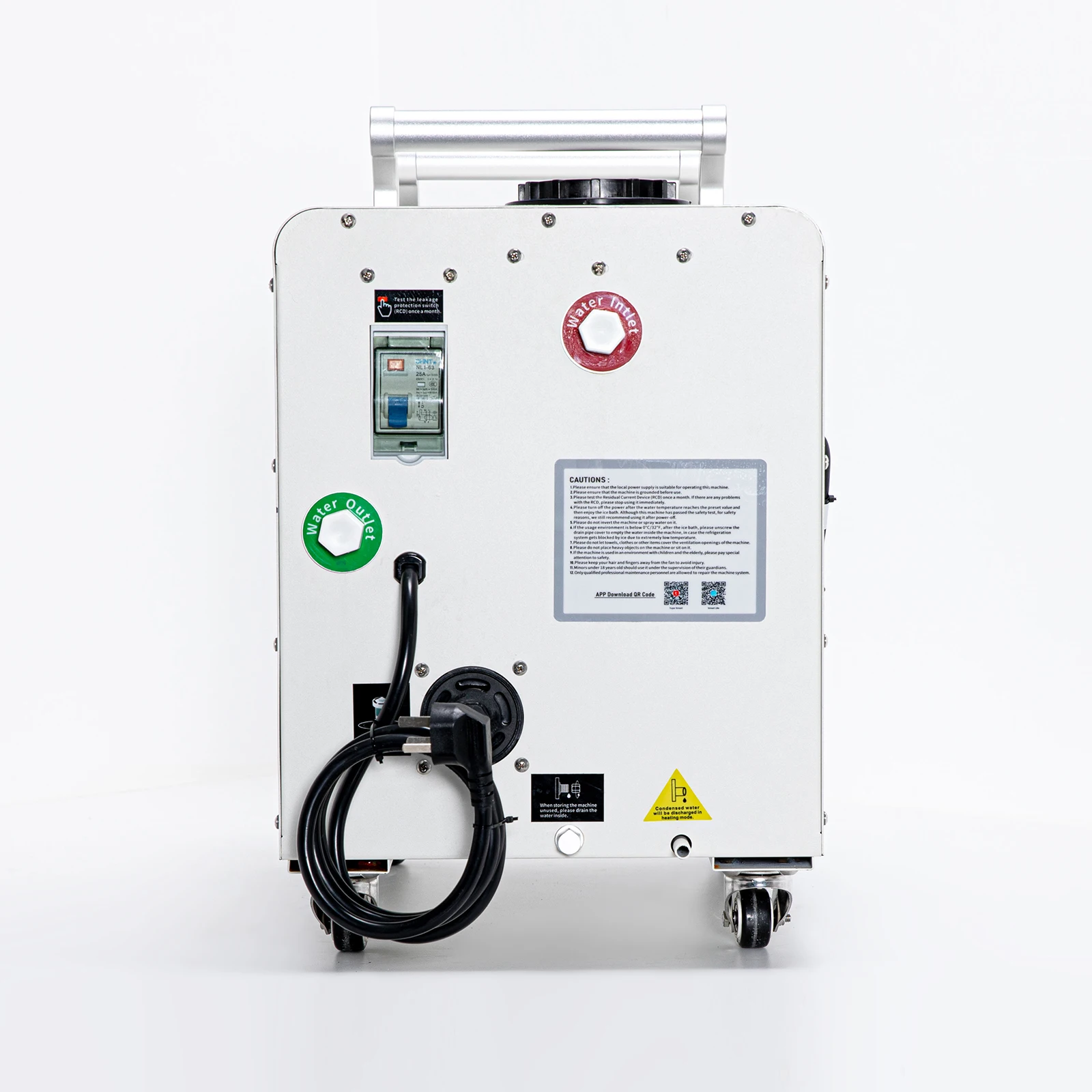 2HP Remote Control Ice Bath Chiller Ozone & Pump 220V