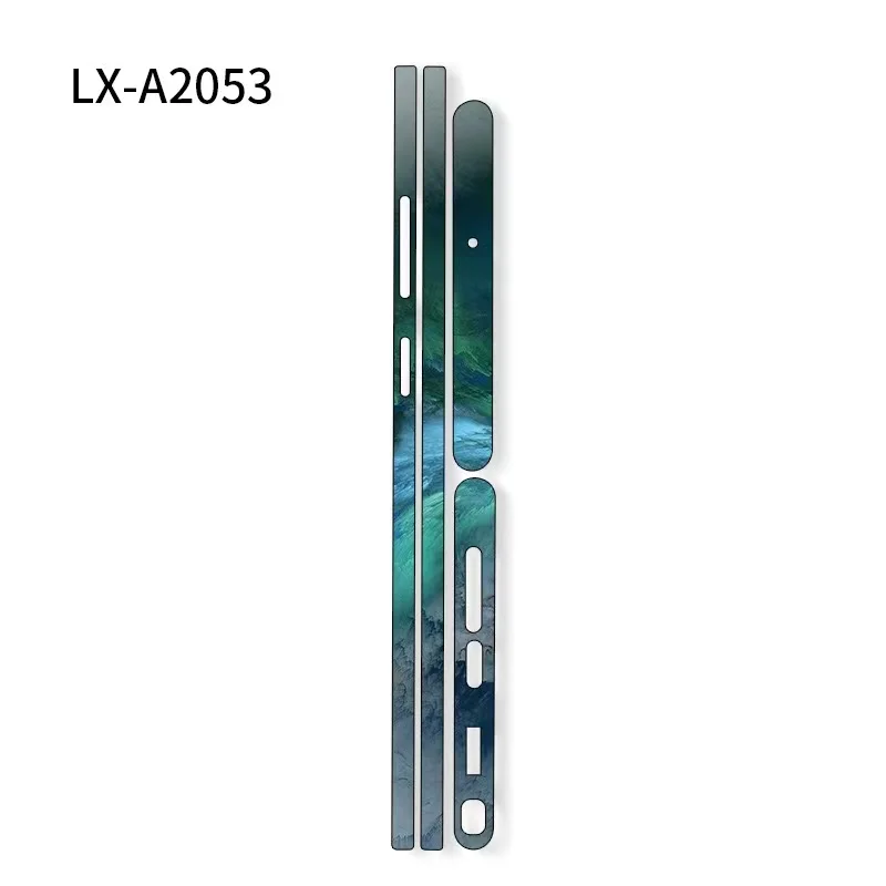 Pegatinas coloridas 3M para Samsung Galaxy s23, S24 Ultra, S22 plus, S22, películas, calcomanía, piel, Material, película lateral, Protector, pegatina