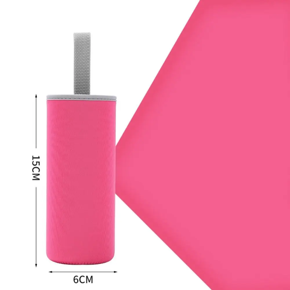 Neoprene Vacuum Cup Insulator Sleeve Elastic Insulated Insulator Bottle Sleeve Bag Anti-fall Collapsible