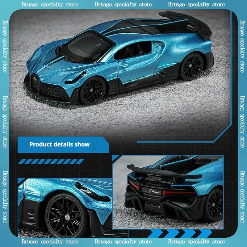 

Tsc 1:64 Bugatti Divo Divo Supercar Simulation Model Die Casting Alloy Model Toy Car Collection Decoration Boy Birthday Gift
