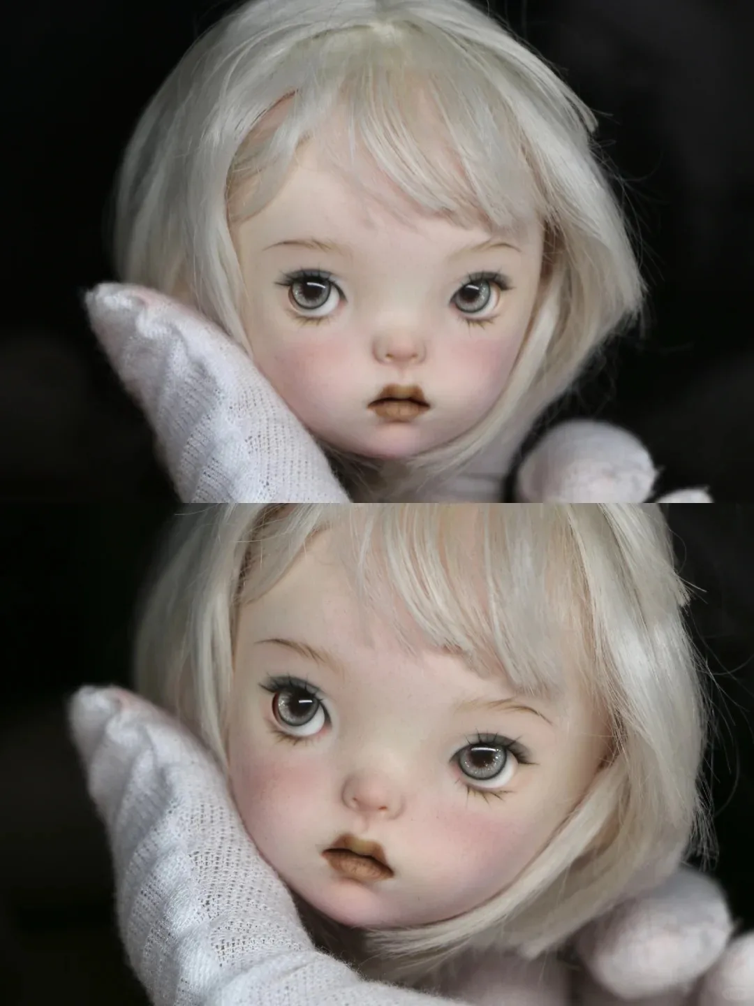 

2026 New 1/6 Scale SD BJD Doll Head High Quality Resin White Makeup Beauty Girl Detailed Makeup Design Collectible Toy Gift