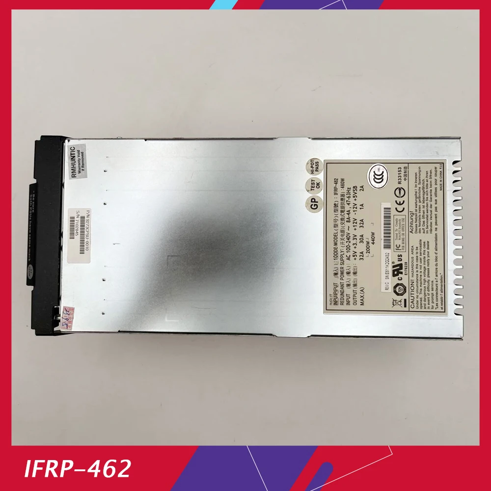 For Hard Disk Enclosure/Disk Array Power Supply for ETASIS IFRP-462 9273CPSU 460W Test Before Shipment