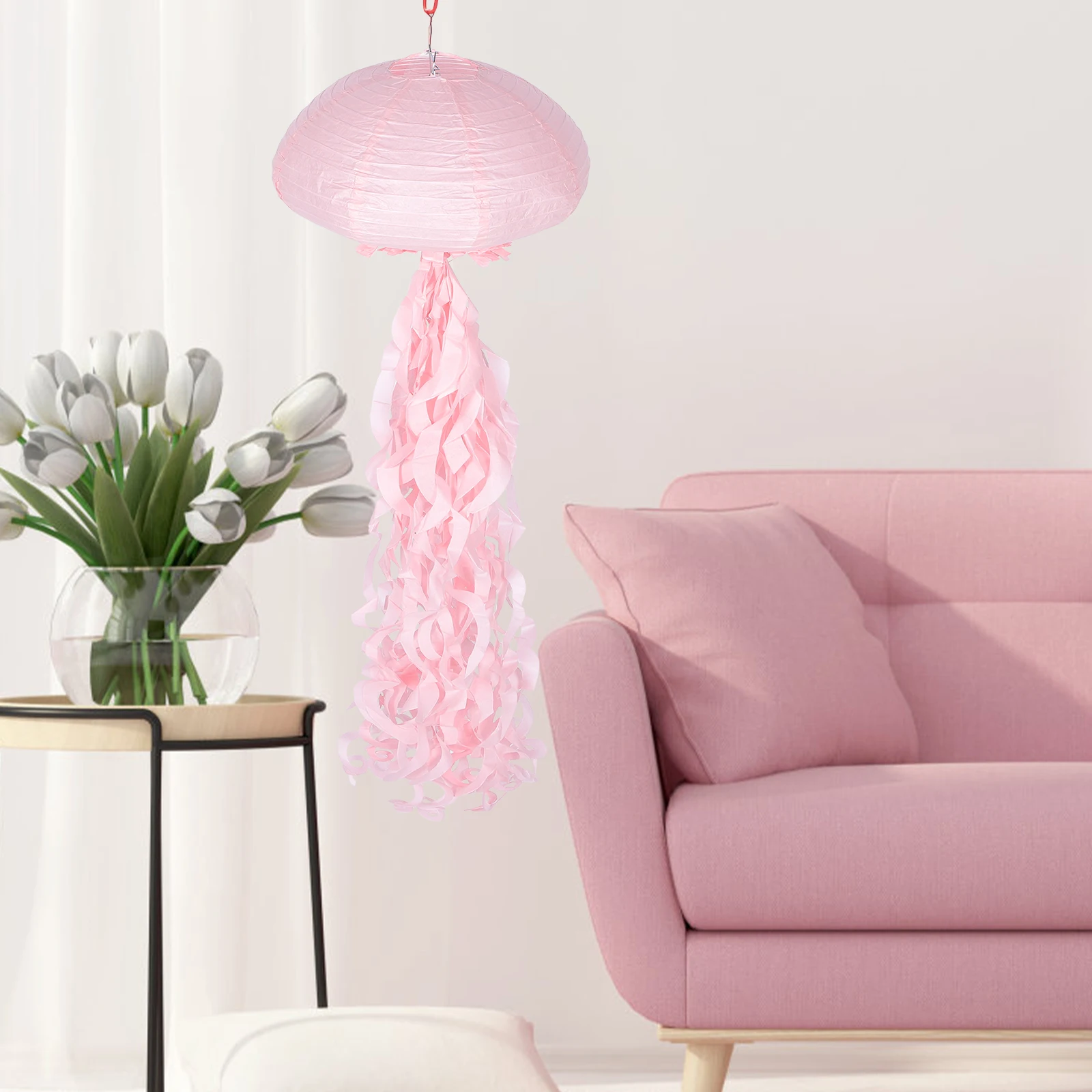 

1pc Paper Lantern Shaped DIY Decorative Hanging Lanterns for Kids Party Birthday Festival Decor