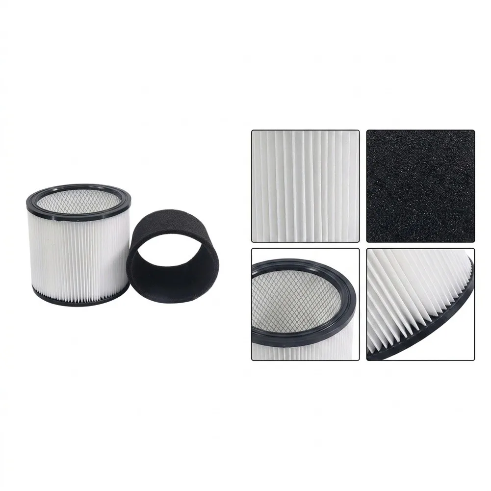 4‑Pack Foam Filter Replacement Kit, Fits 90304, LB650, PL650, Vacuum Foam Sleeve Spare Parts For Wet‑Dry Workshop Vacuum Cleaner